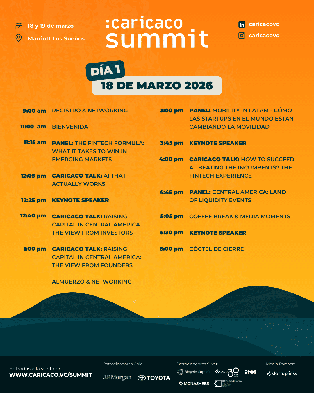 Agenda Caricaco Summit 2026