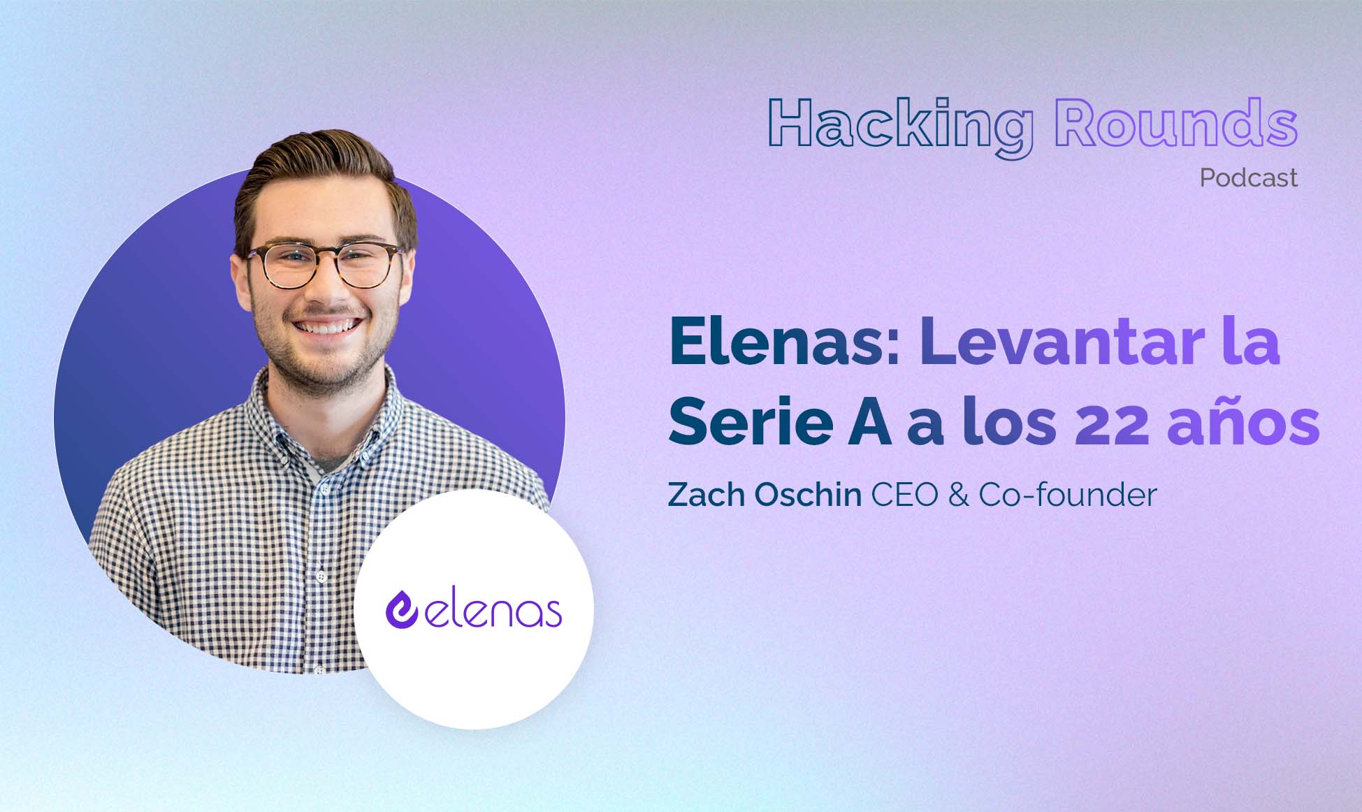 #18 Raising a Series A at 22 years old | Elenas